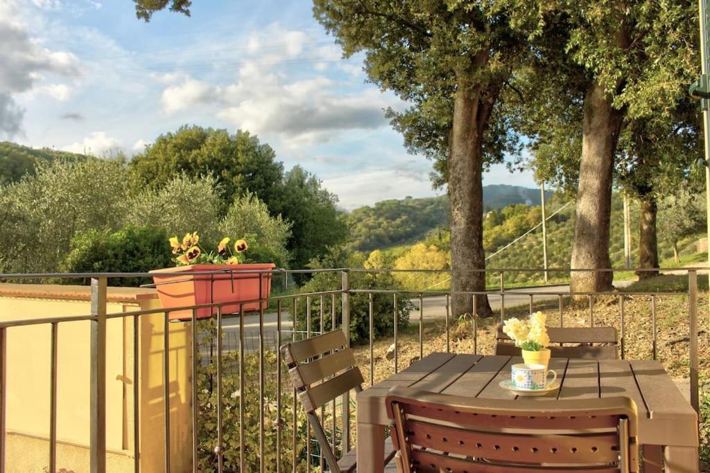 Ferienwohnung Casa Cornelia Lucolena in Chianti Exterior foto